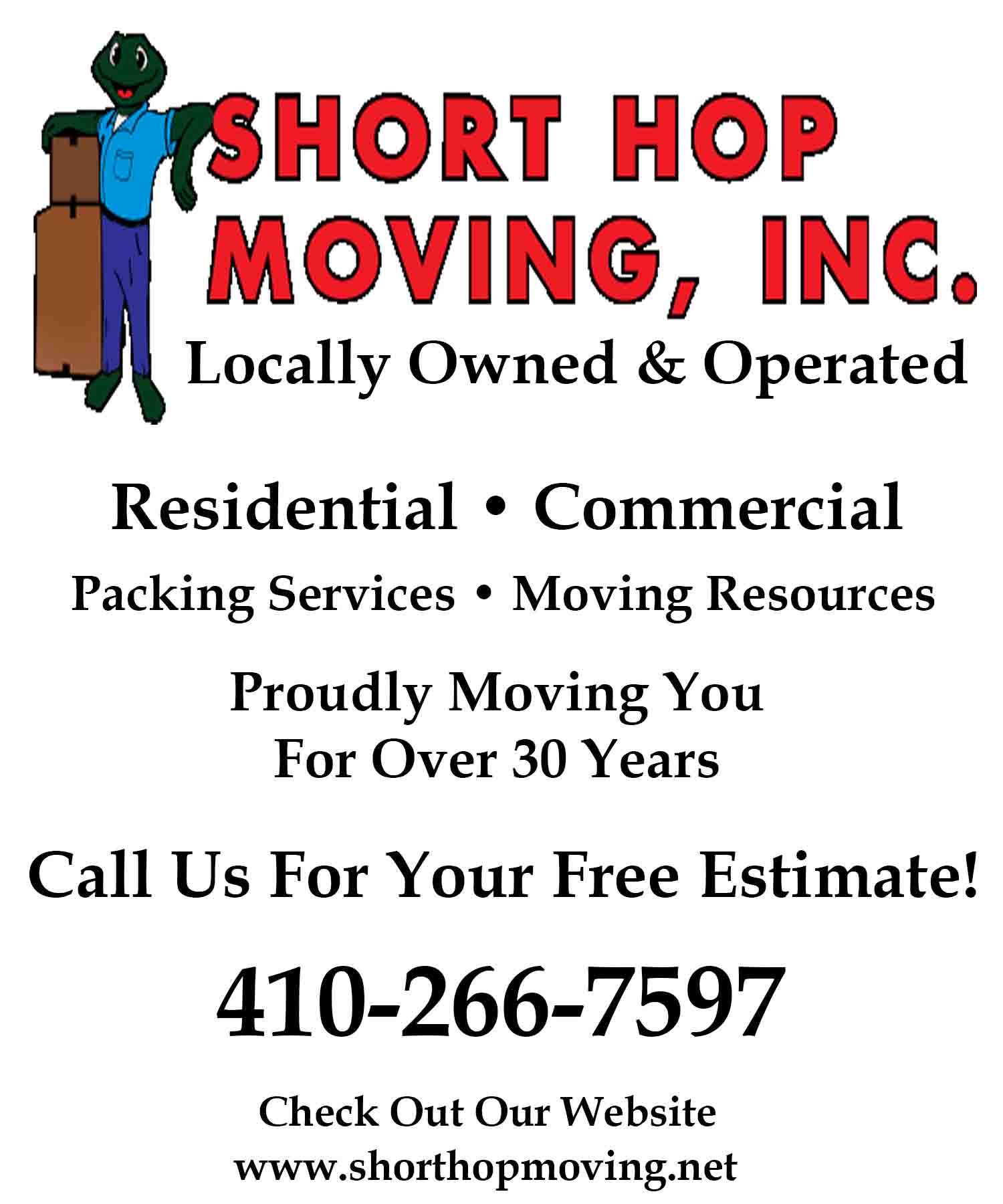 Short Hop Moving