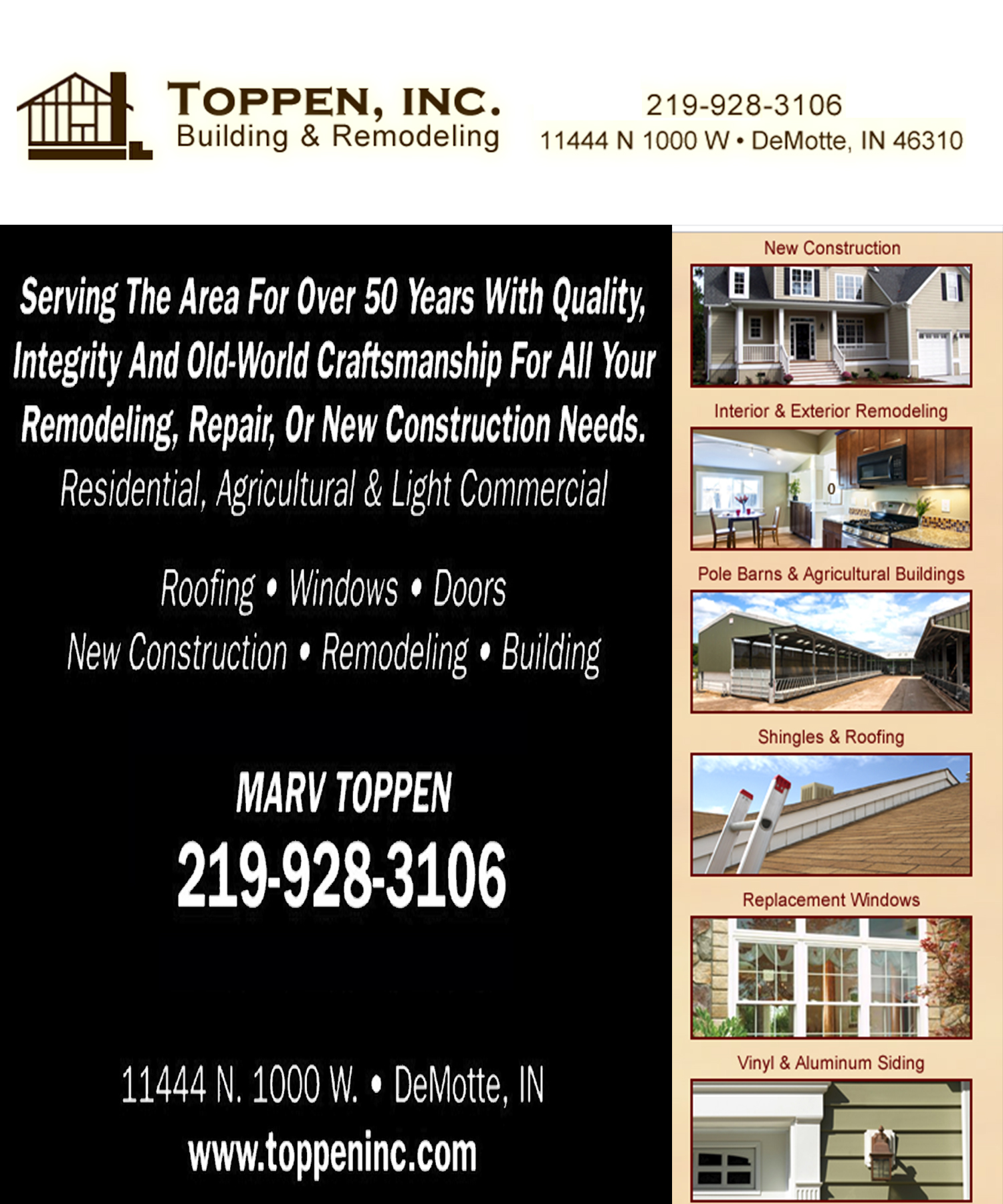 Toppen, Inc. Building & Remodeling