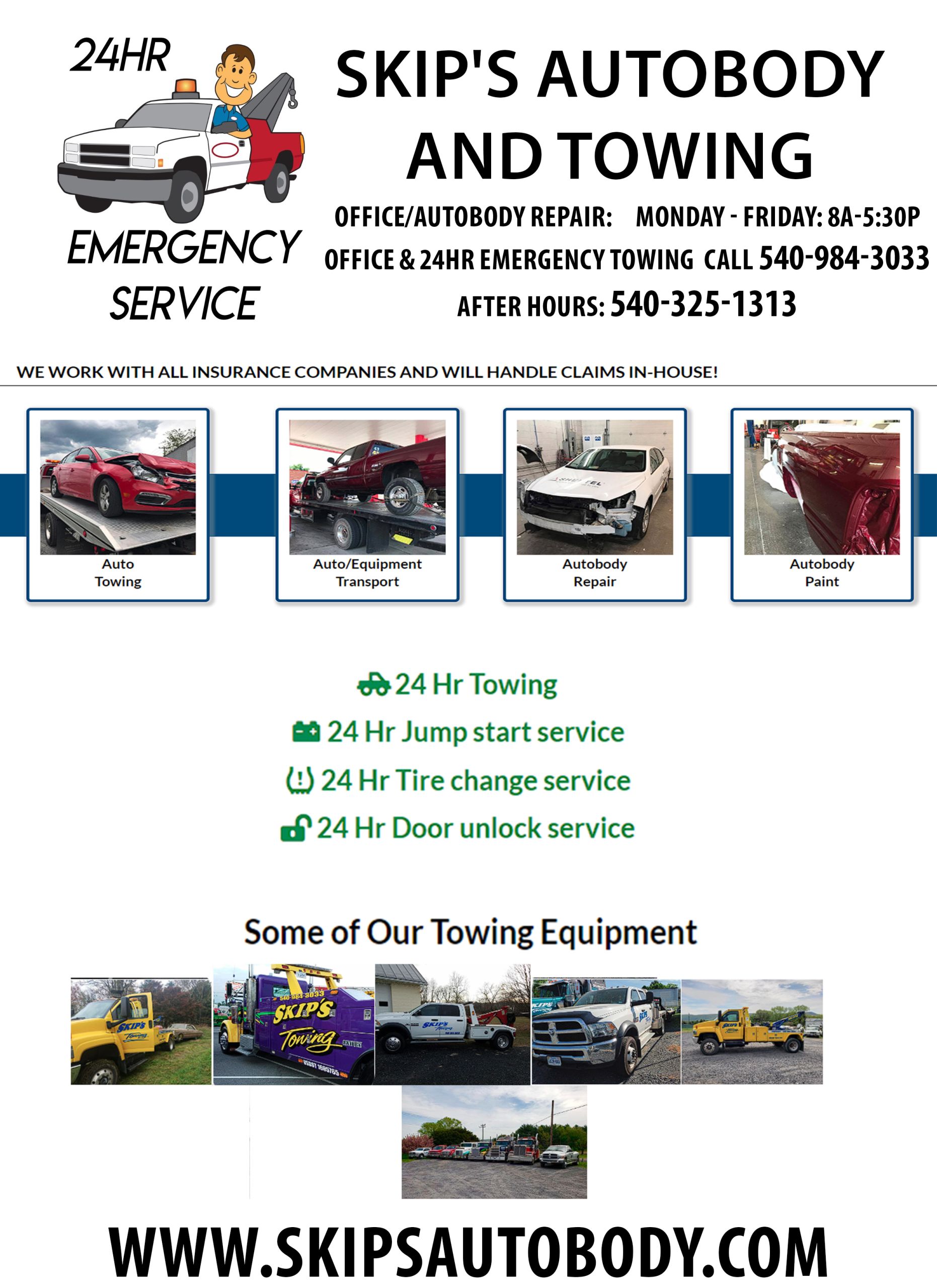 Skip’s Auto Body & Towing