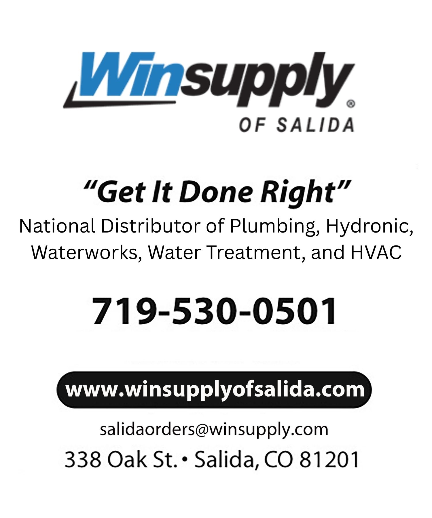 Win supply of Salida