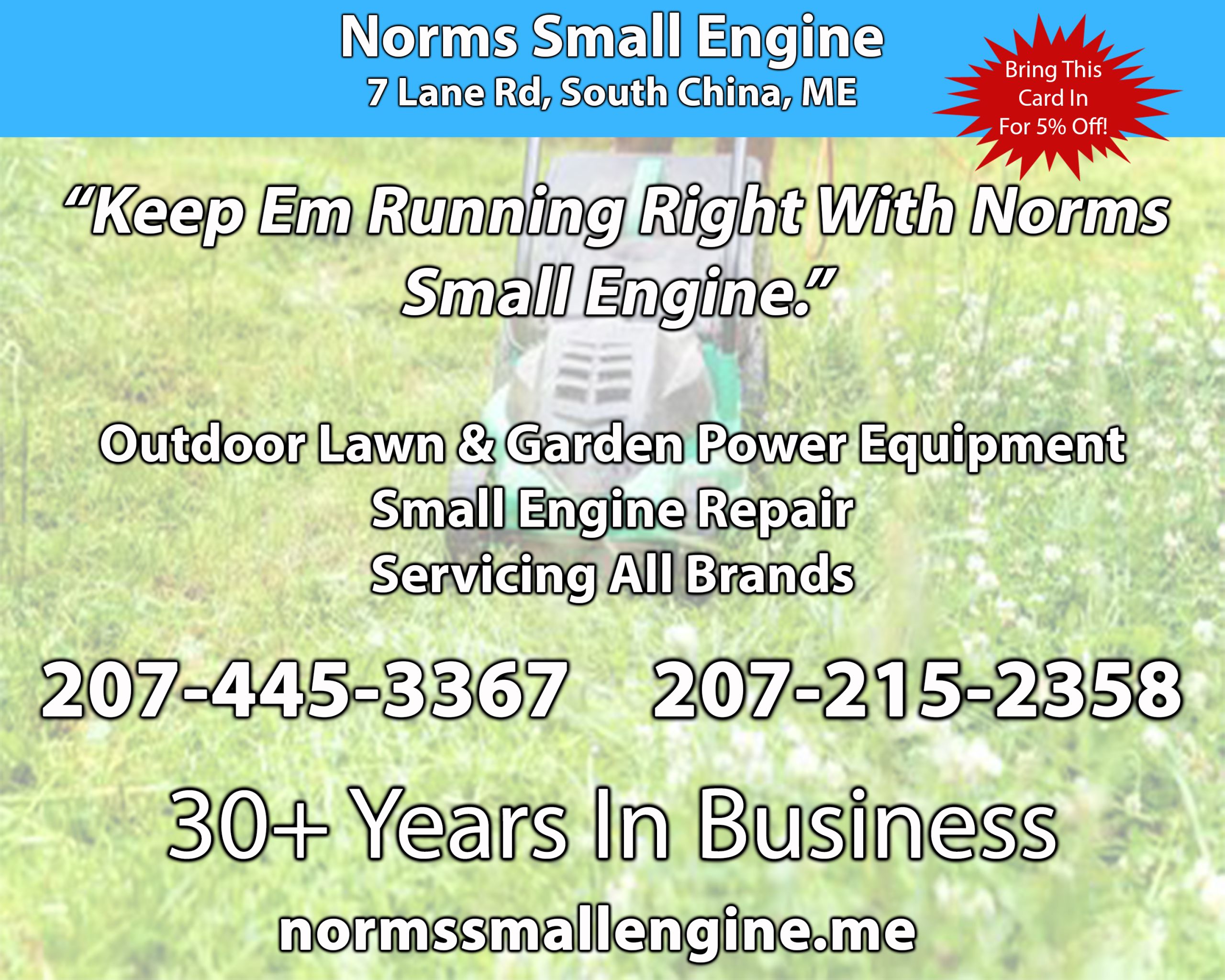 Norm’s Small Engines
