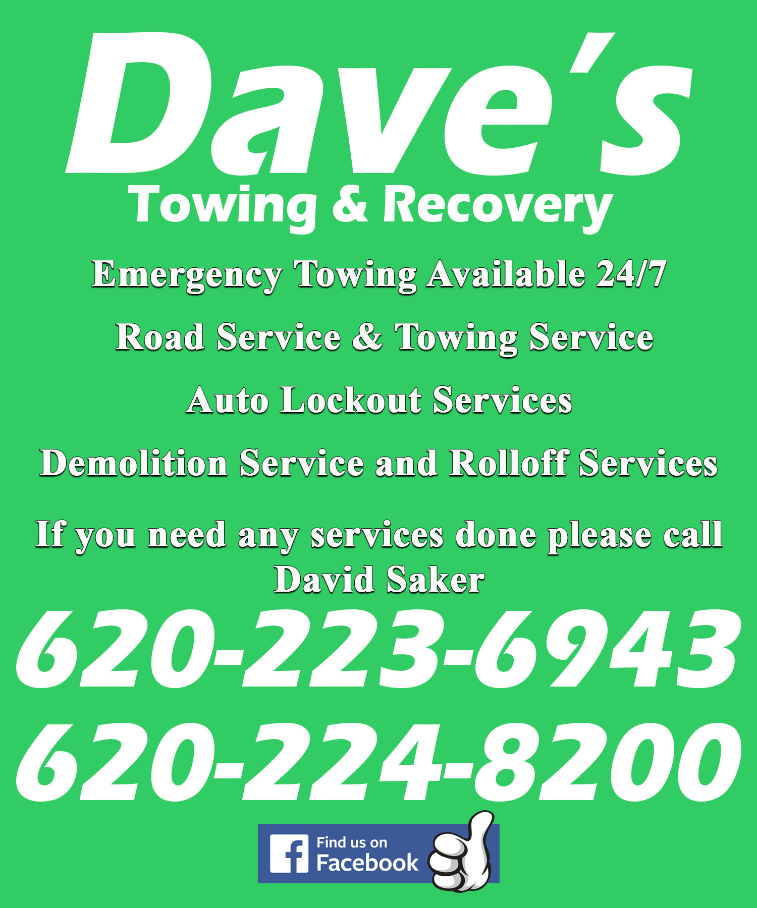Dave’s Towing & Recovery
