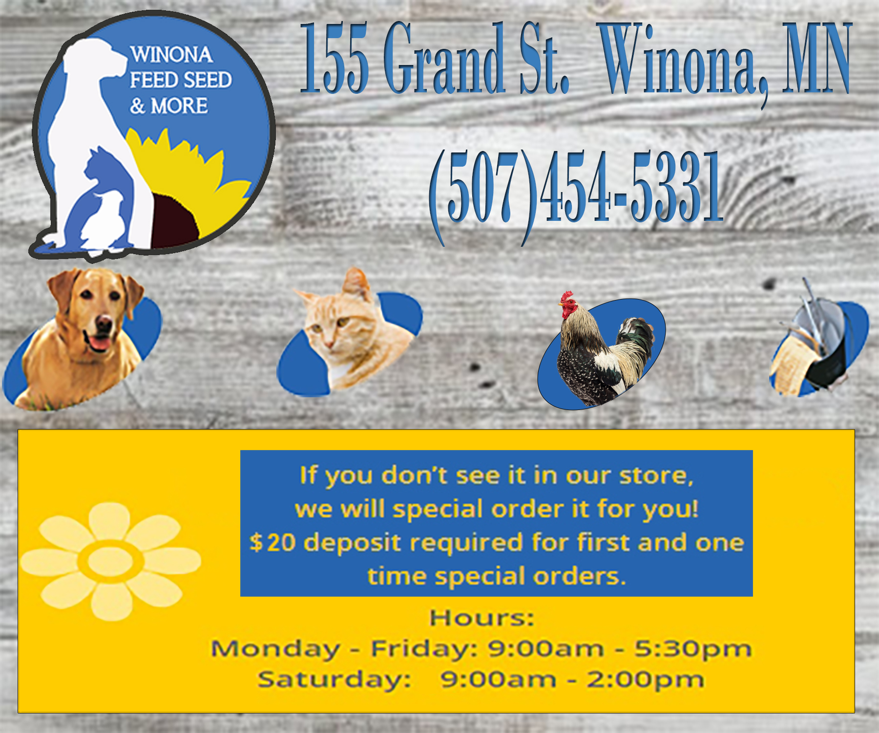Winona Feed, Seed & More