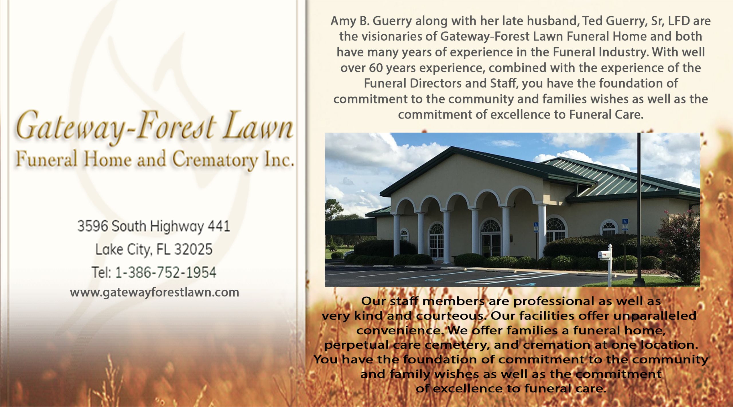 Forest Lawn Memorial Gardens Cemetery