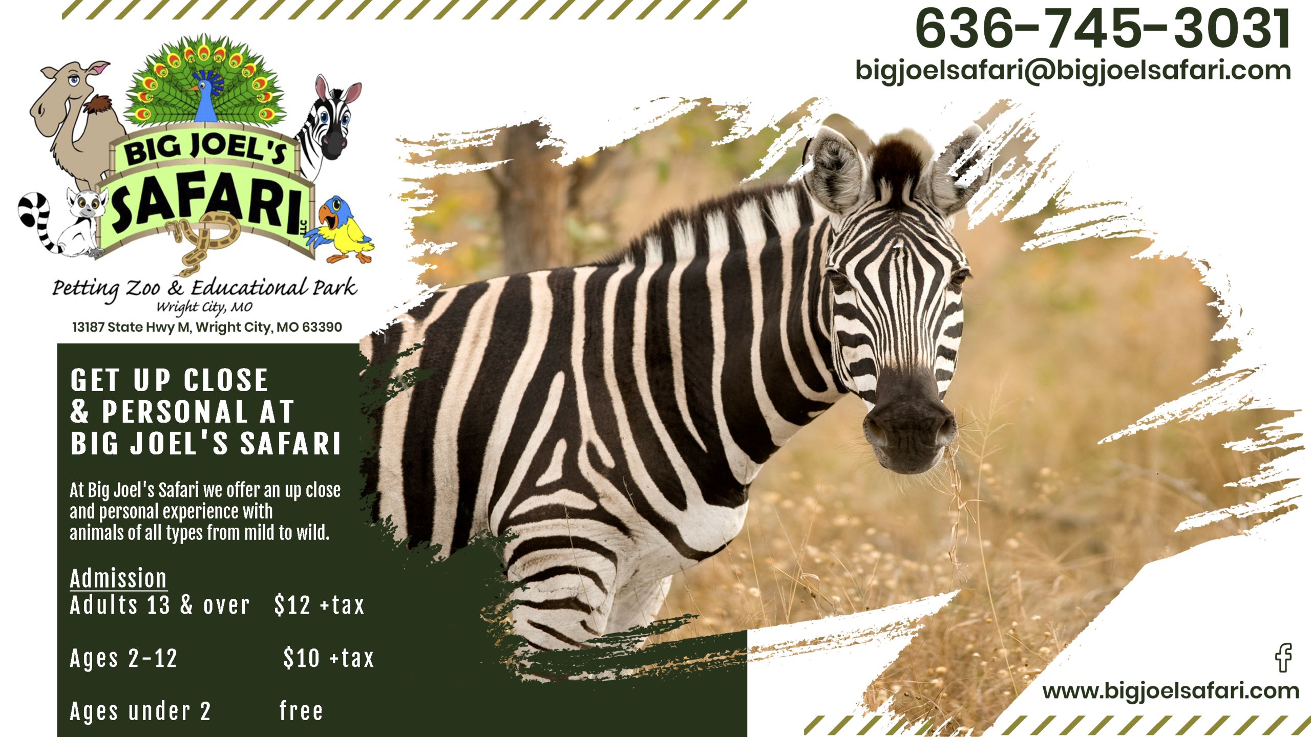 Big Joel’s Safari Petting Zoo & Educational Park