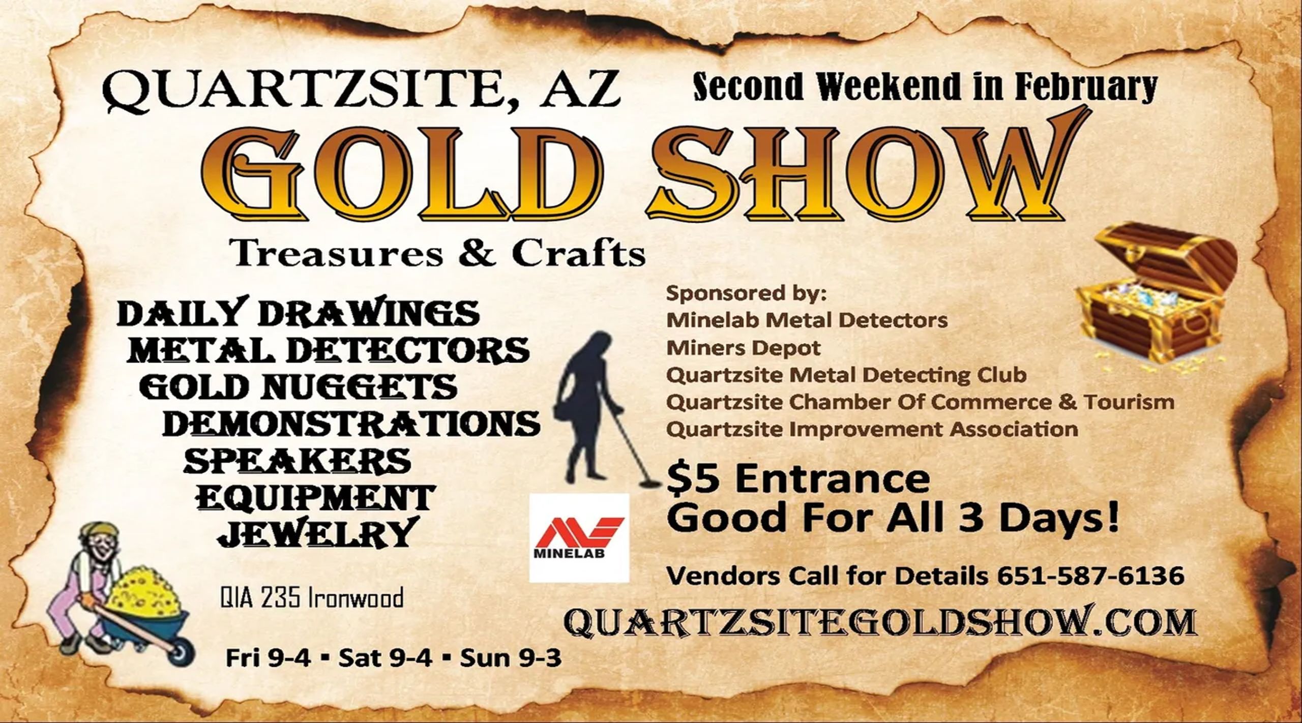 quartzsite gold show