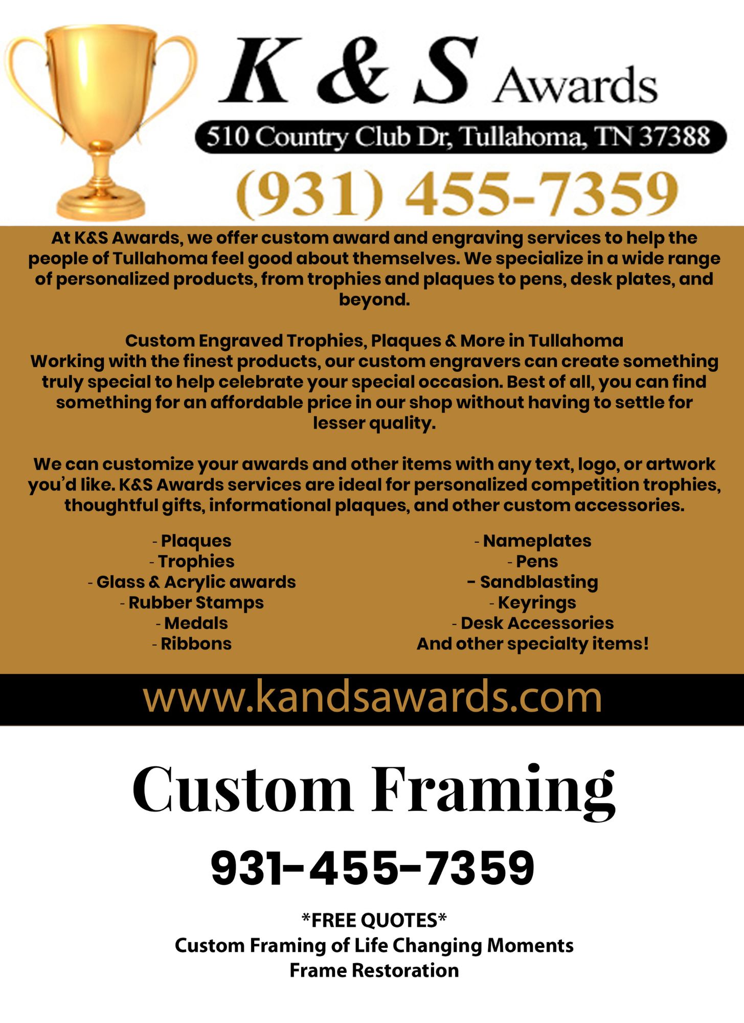 K & S Awards