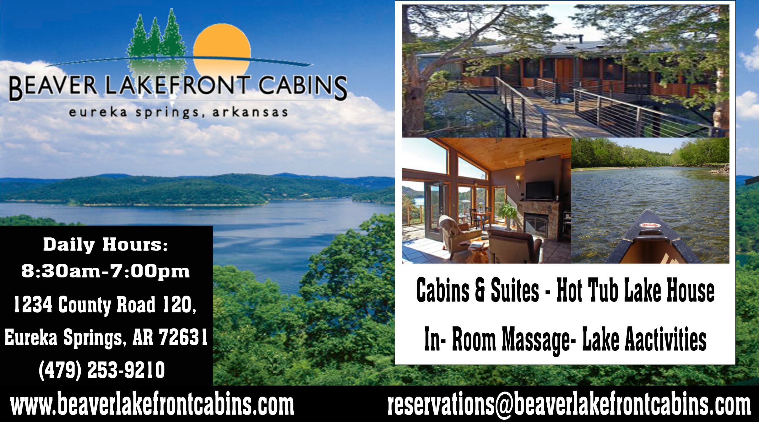 Beaver Lake Front Cabins