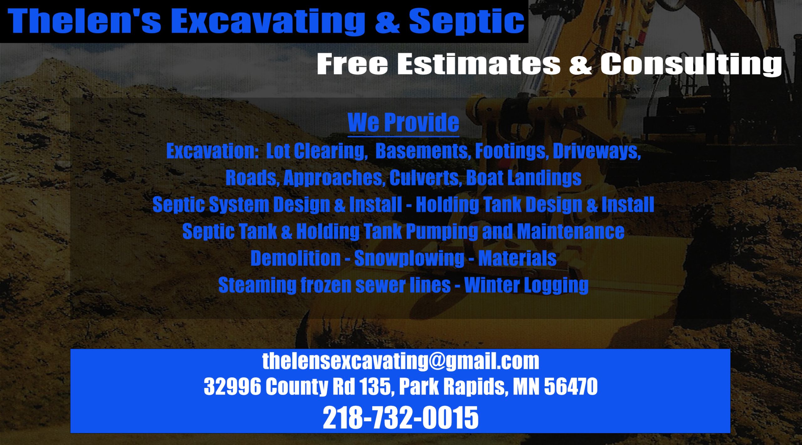 Thelen’s Excavating & Septic