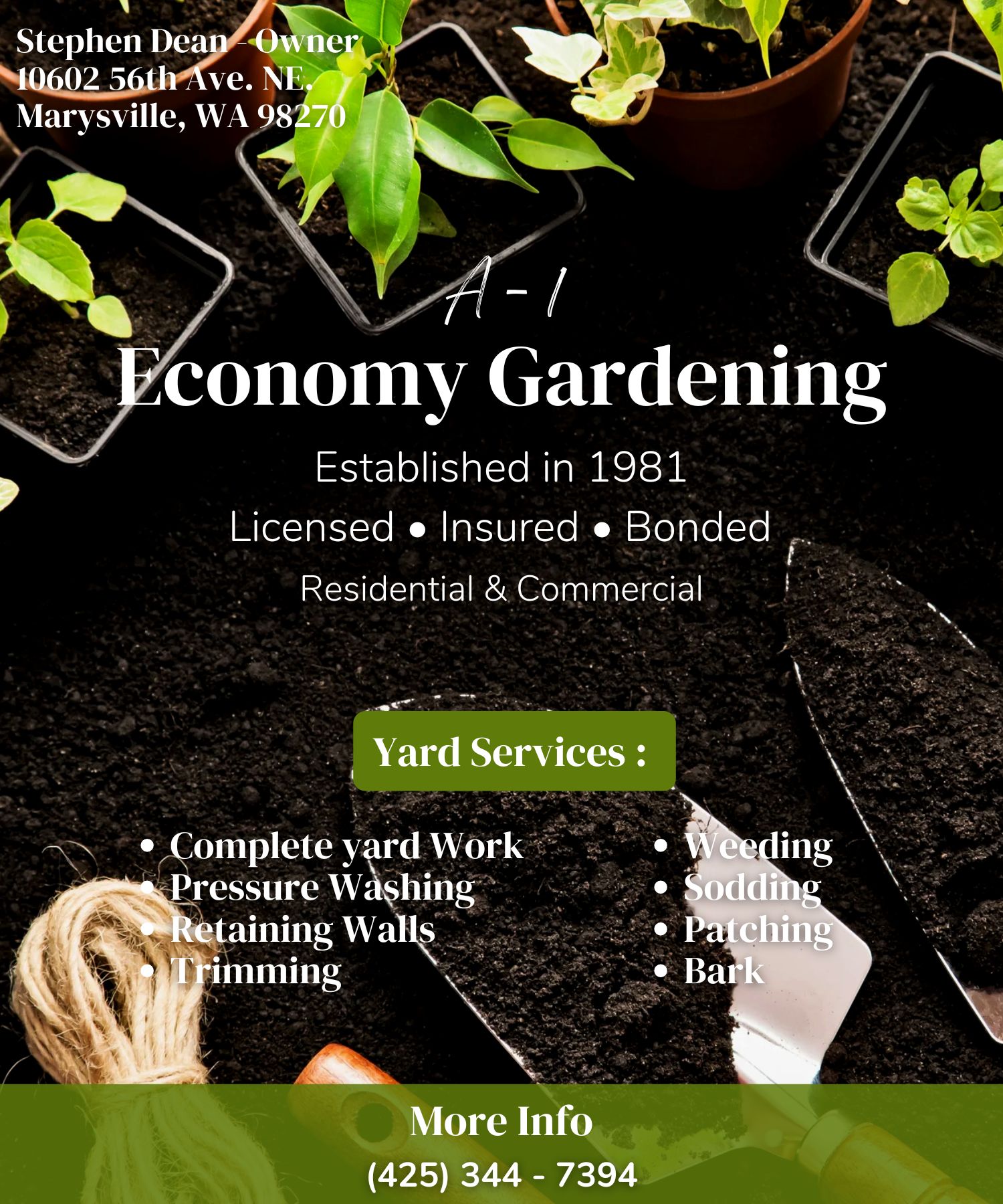 A-1 Economy Gardens