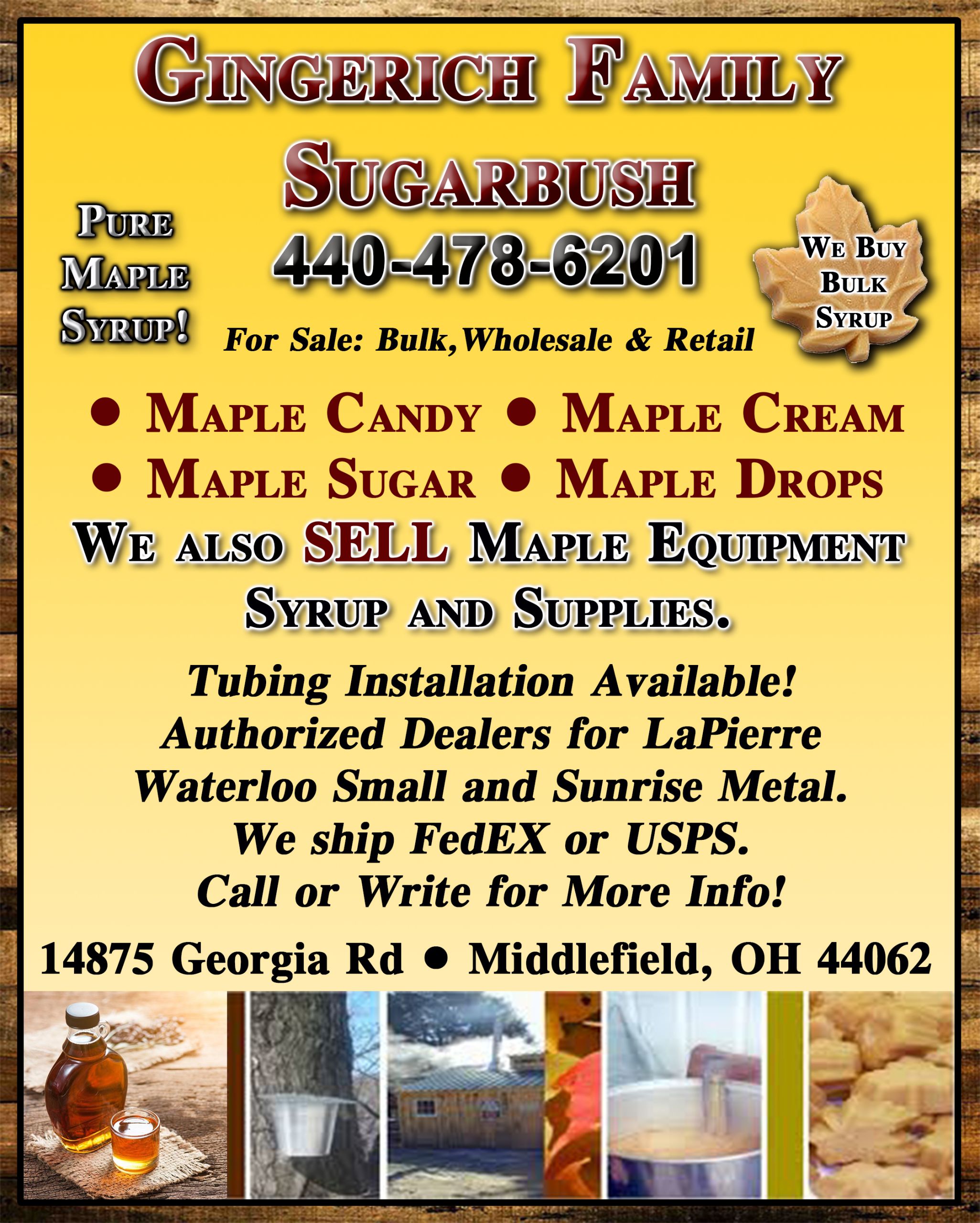 Gingerich Family Sugarbush