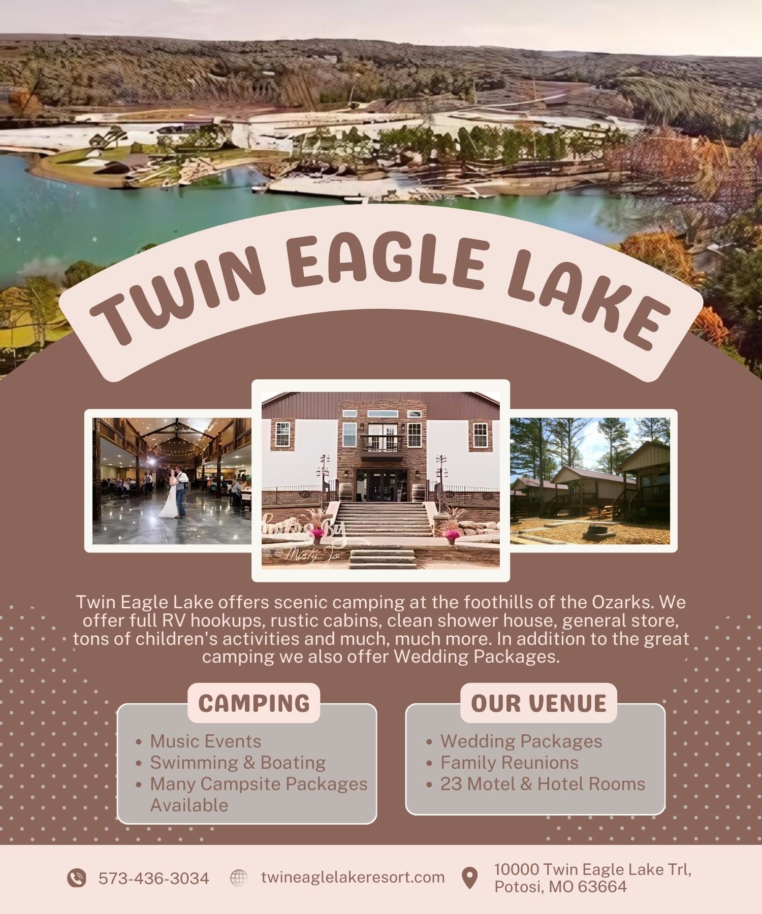 Twin Eagle Lake Estates & Hideout