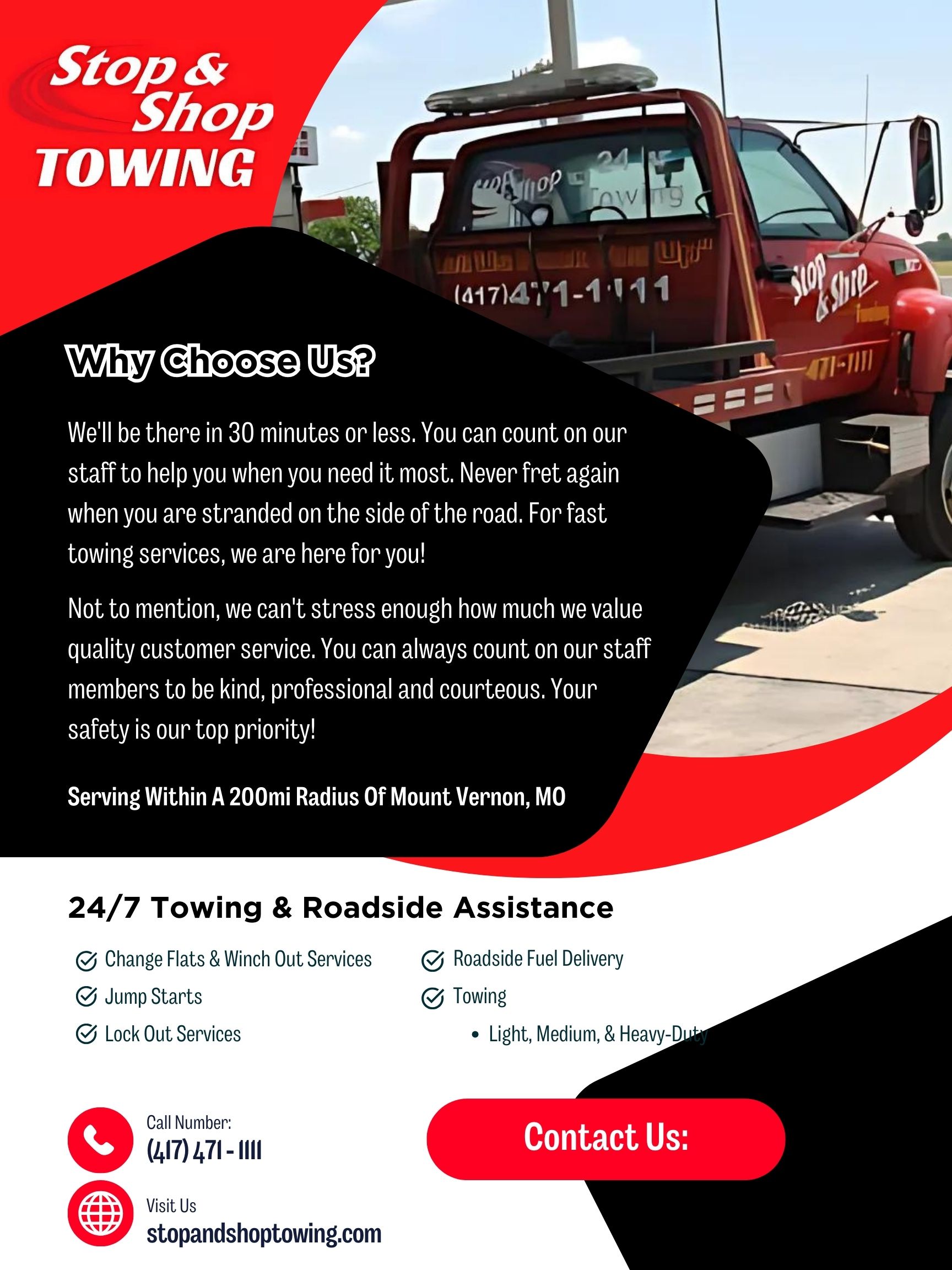 Stop & Shop Towing