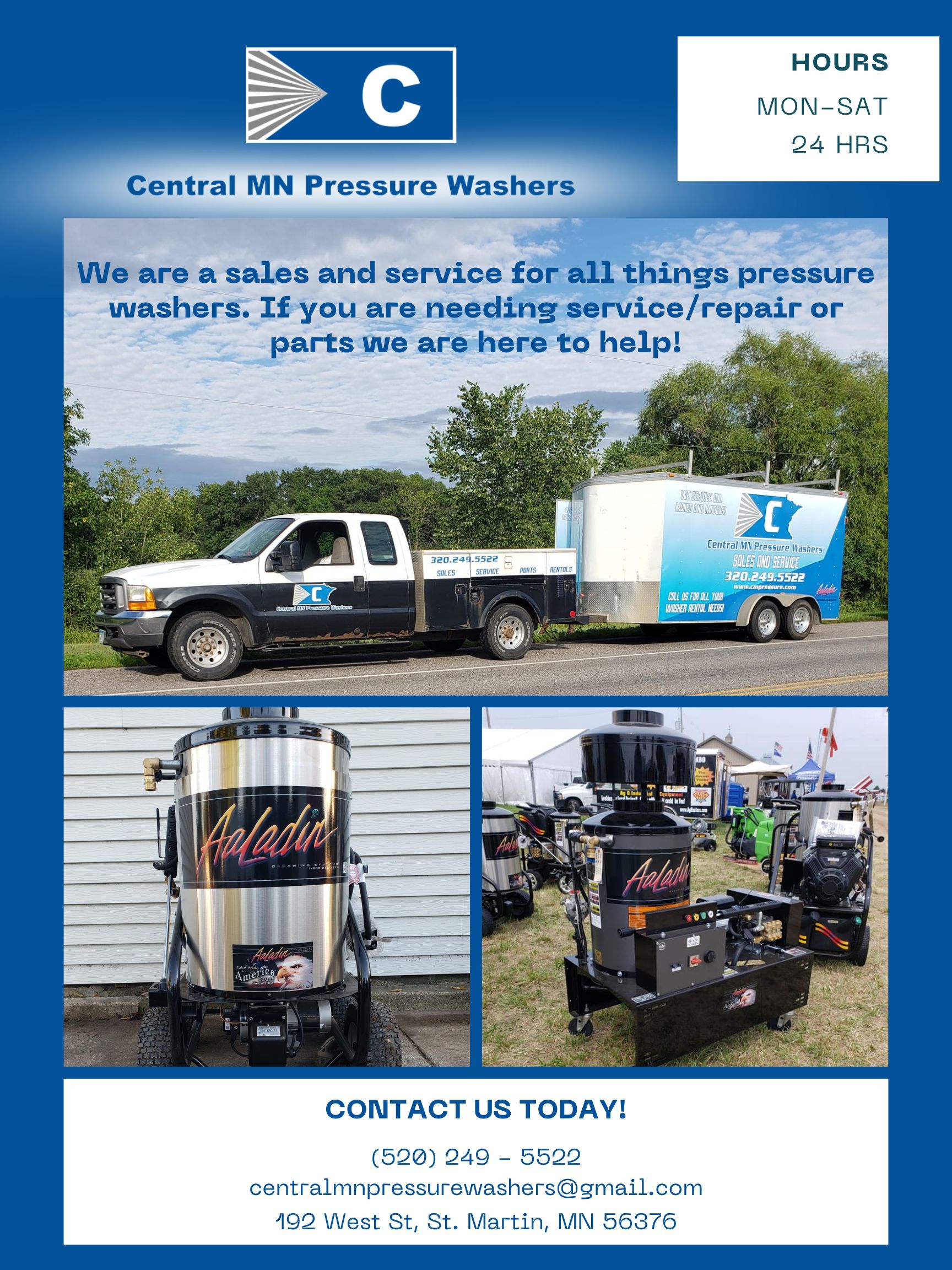Central MN Pressure Washers