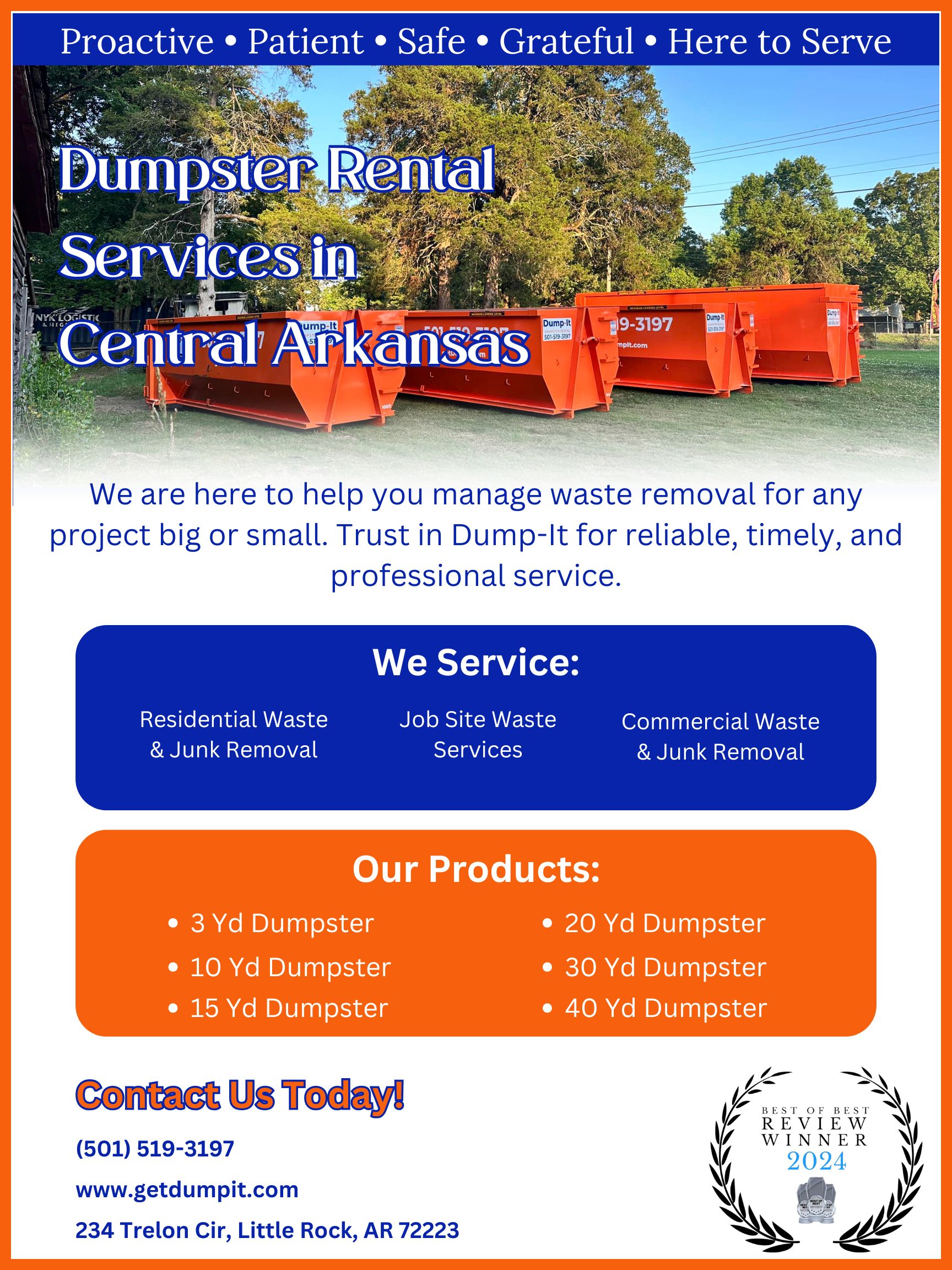 Dump-It Dumpster Rental