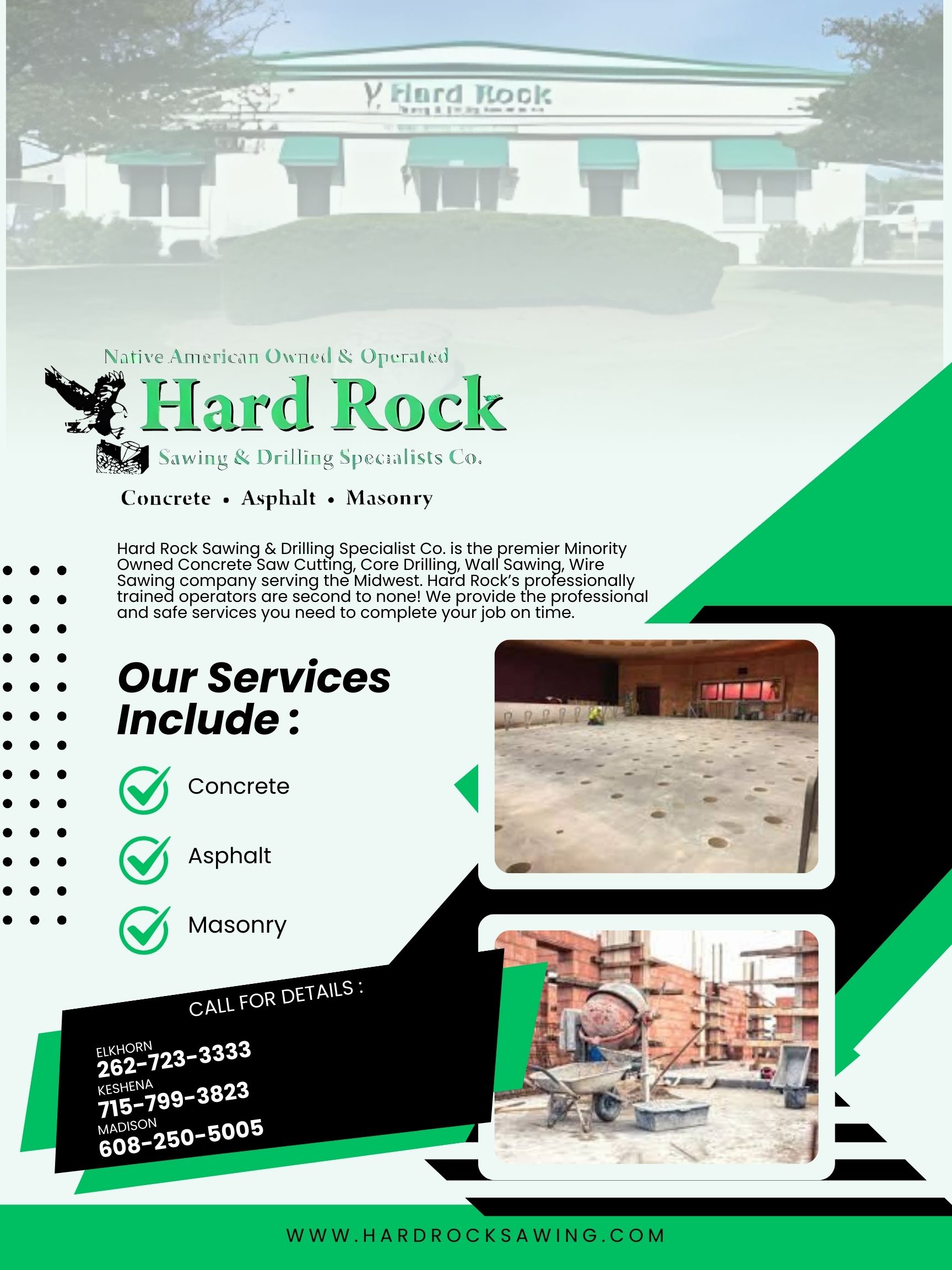 Hard Rock Sawing & Drilling