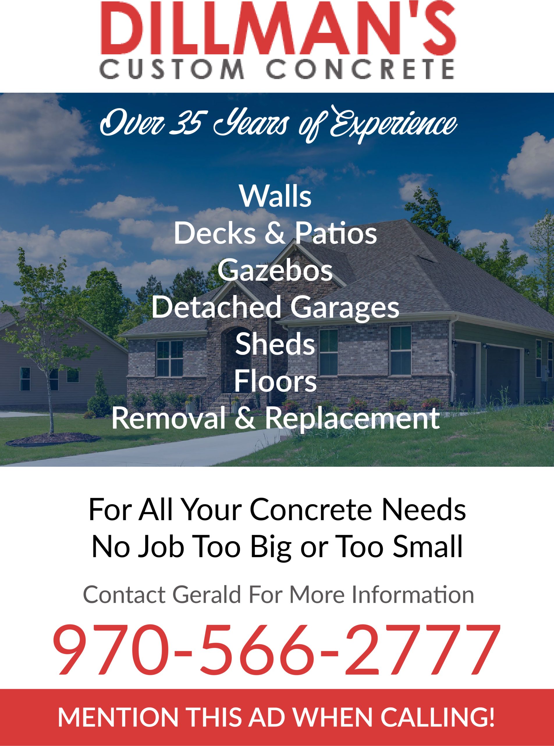 Dillmans Custom Concrete