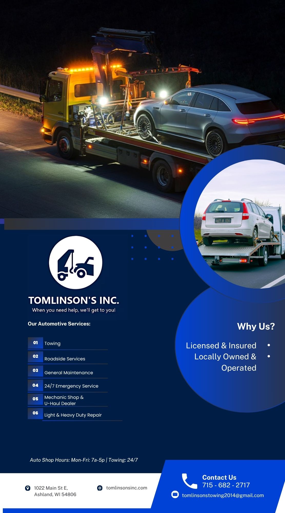 Tomlinson’s Inc.