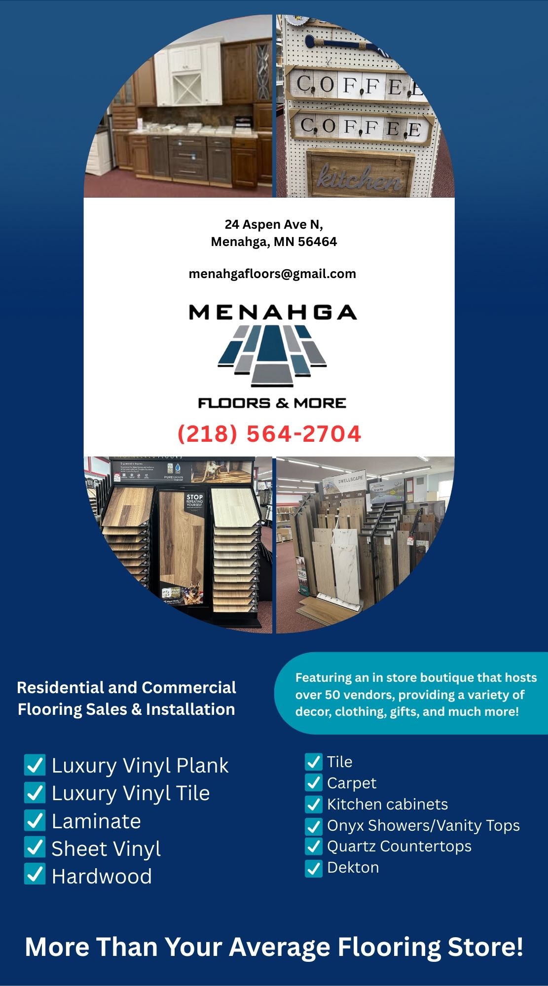 Menahga Floors & More
