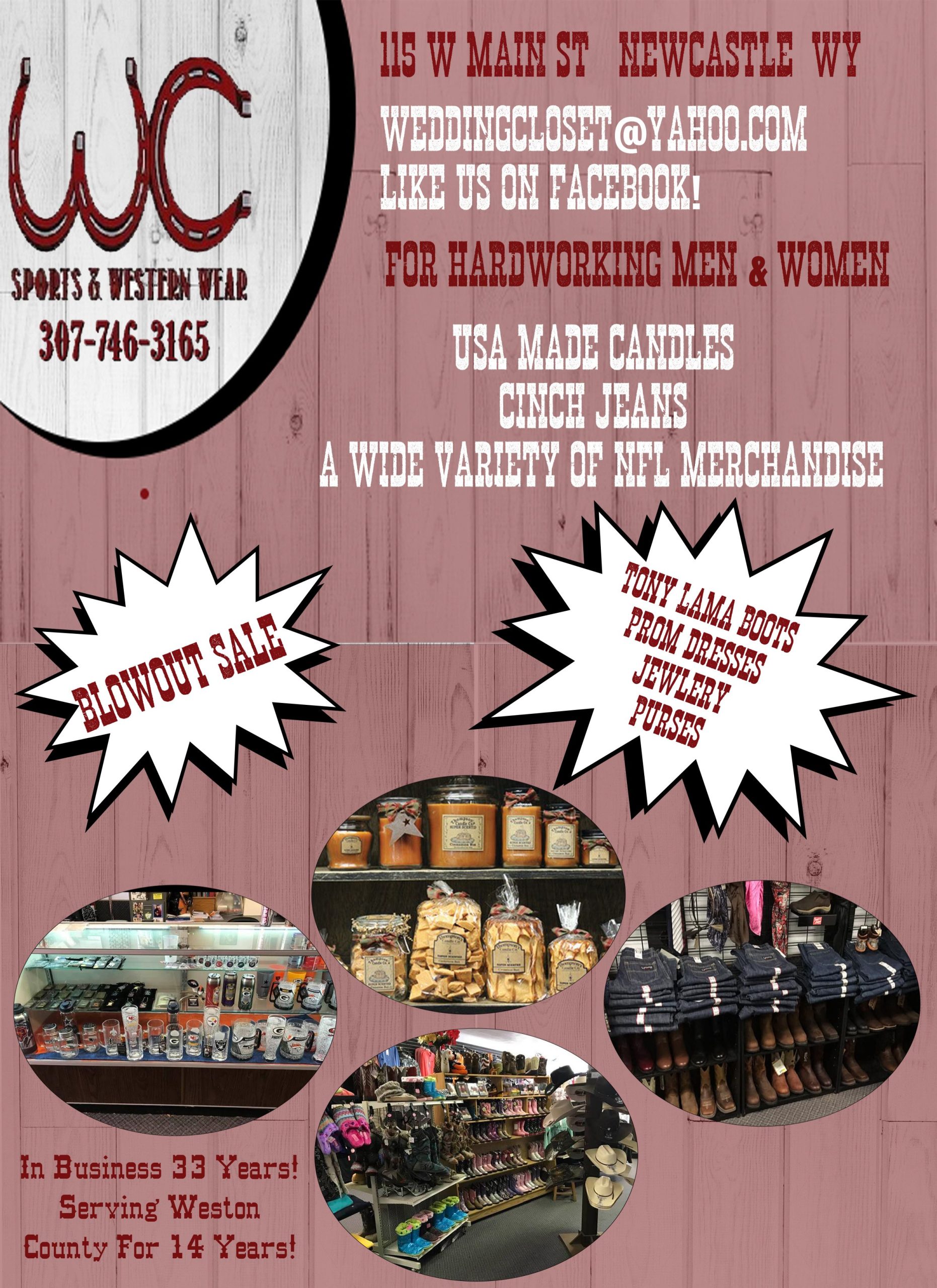 WC Sports Western Wear