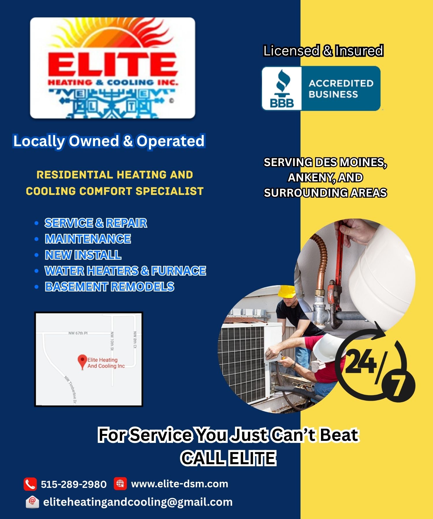 Elite heating & Cooling