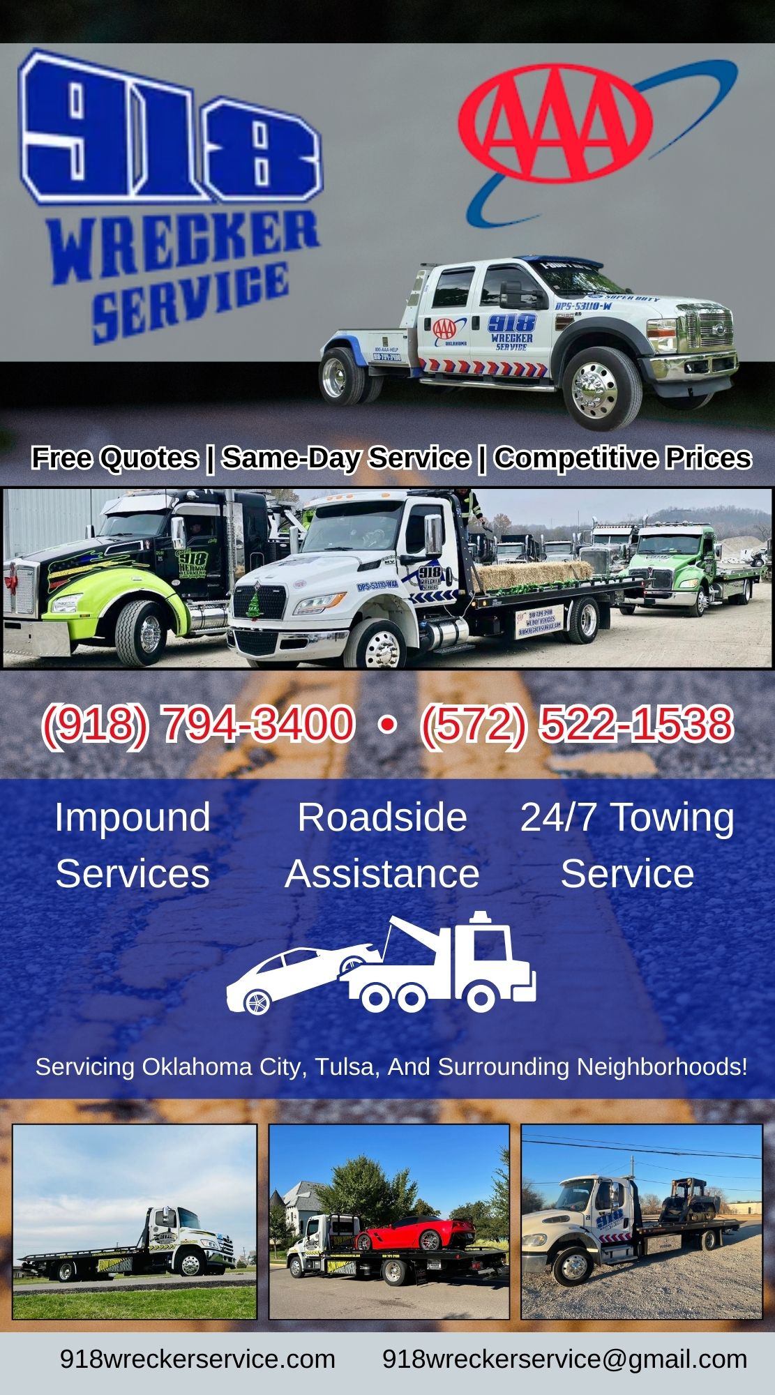 918 Wrecker Service