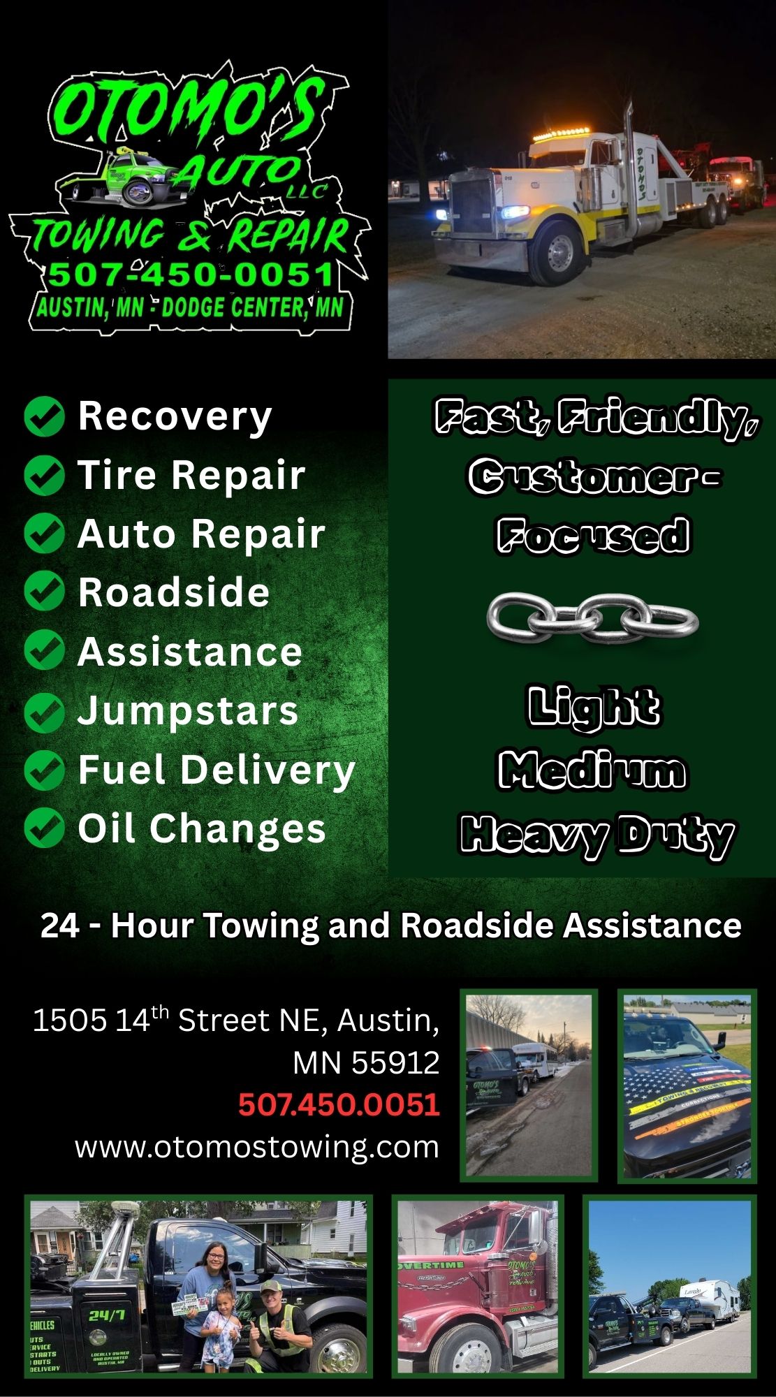 Otomo’s Auto Towing & Repair