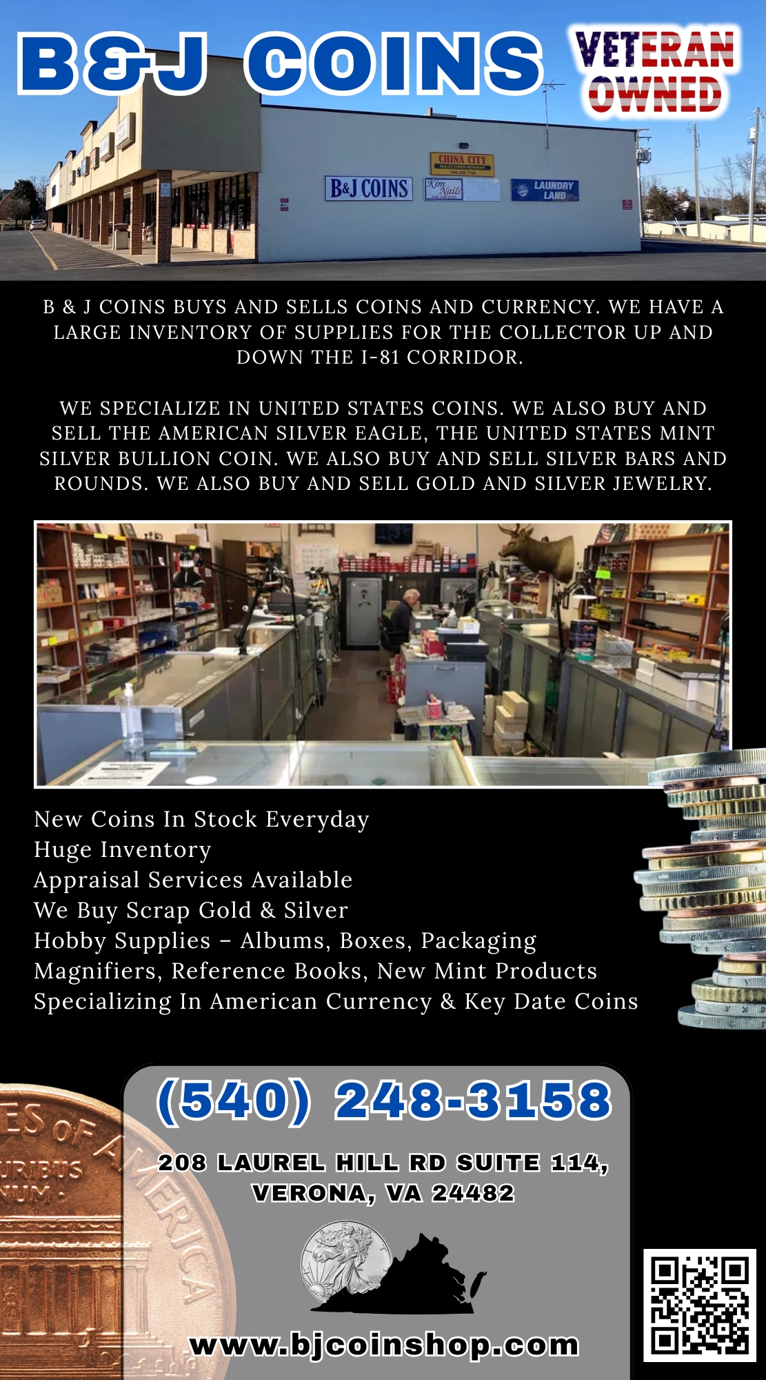 B & J Coins