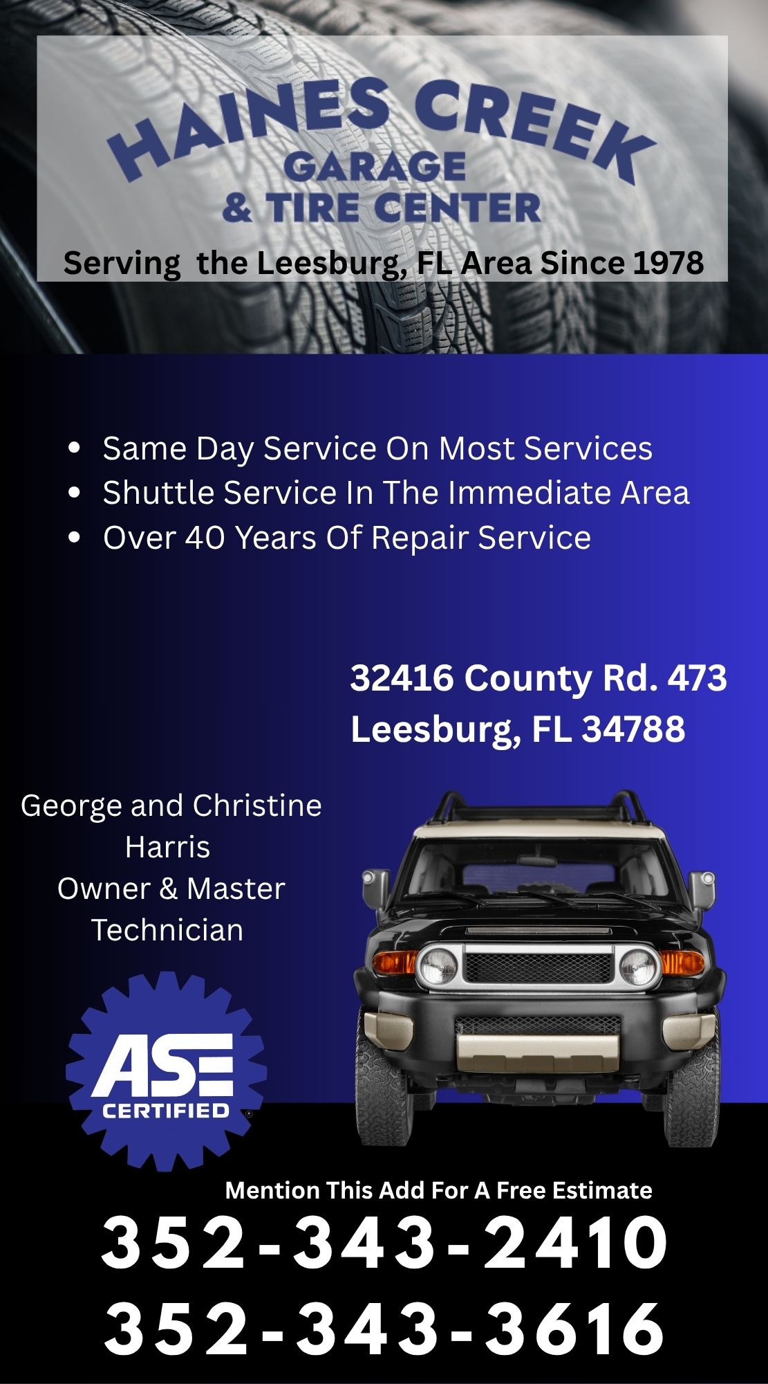 Haines Creek Garage & Tire Center