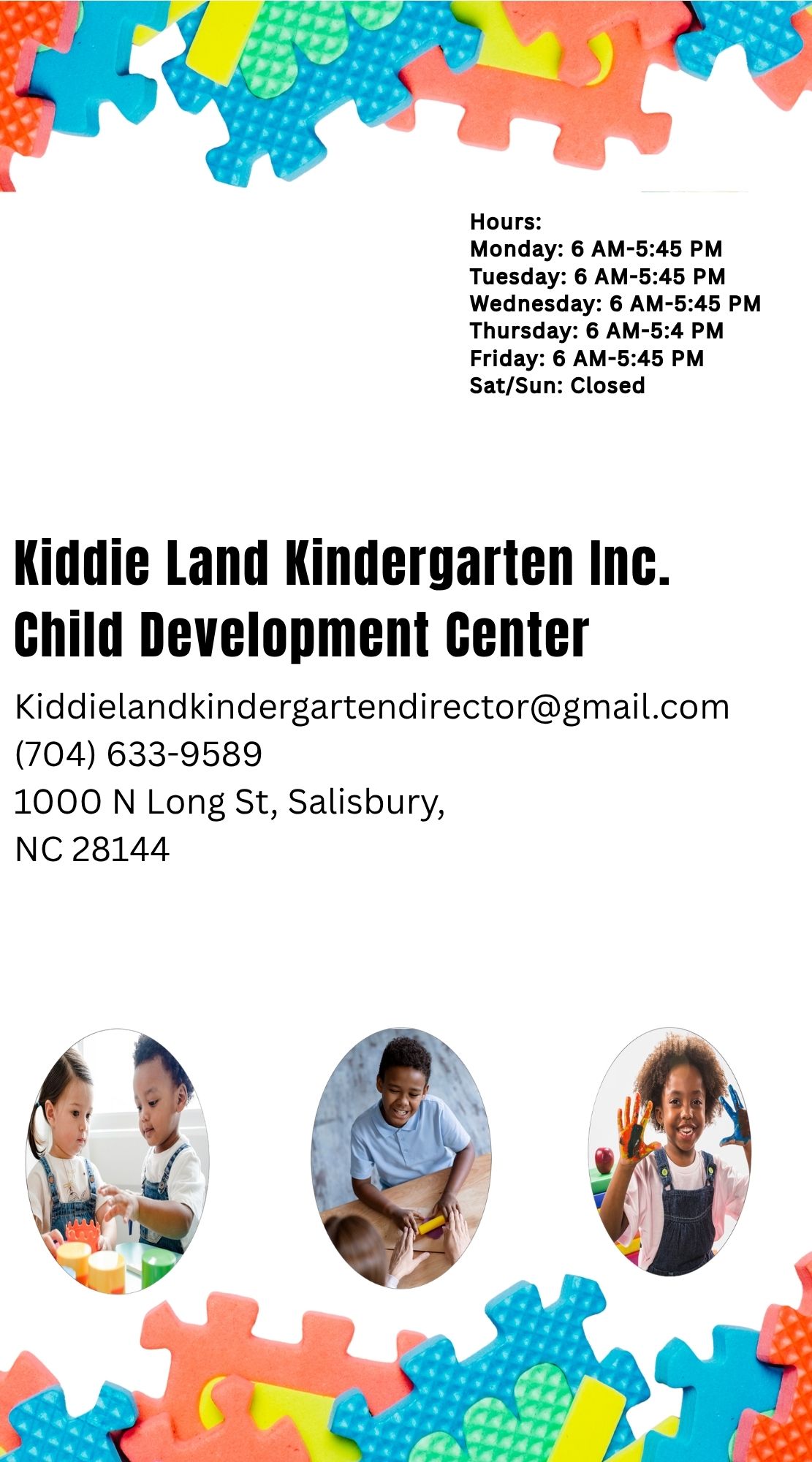 Kiddie Land Kindergarten Inc